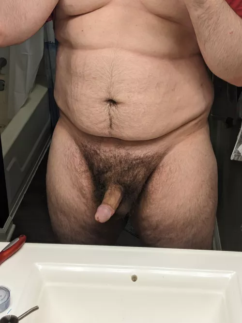 Felt thick this morning