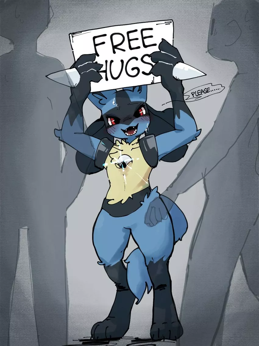 Free hug for you (art by netchy boo)