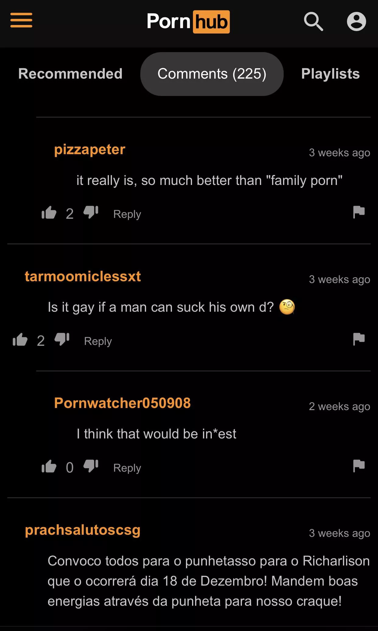 I don’t think it’s gay
