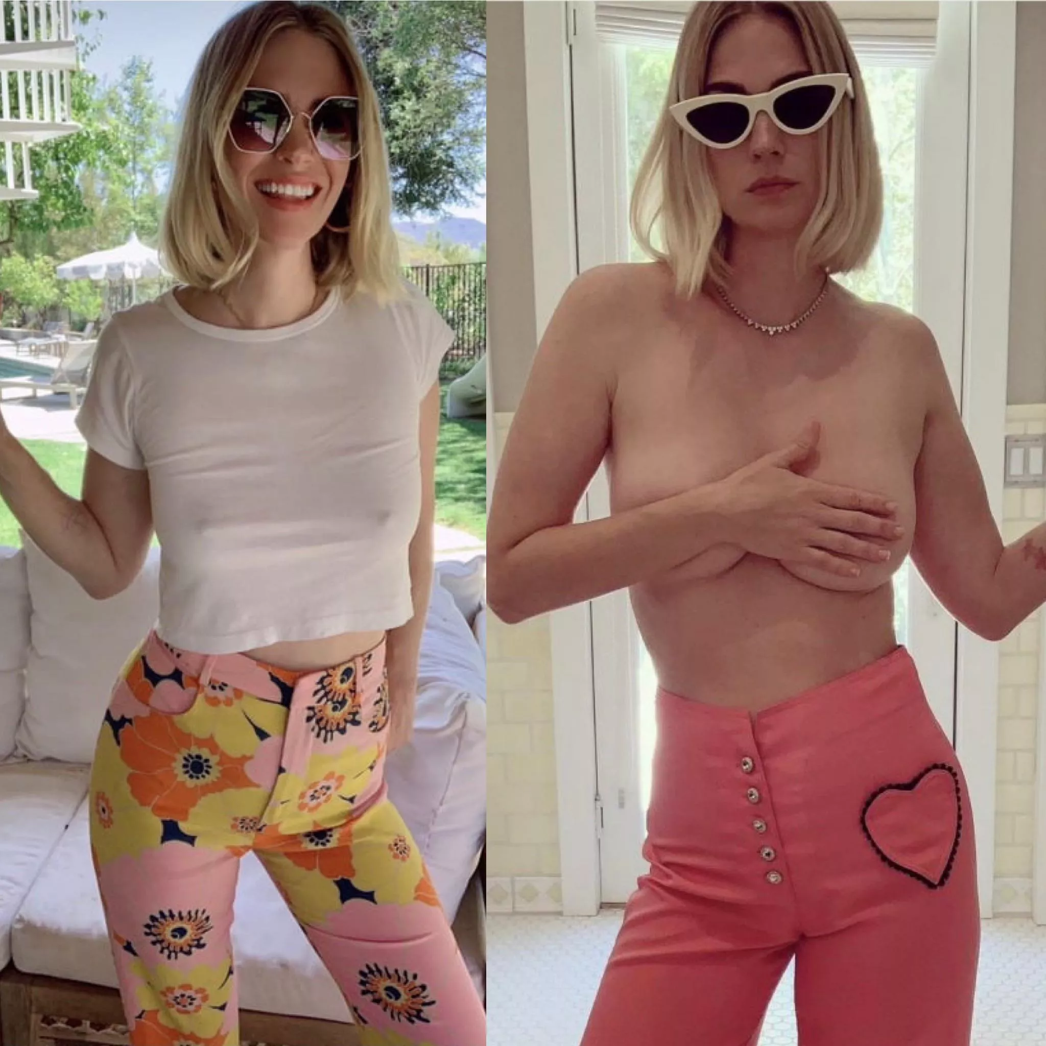 January Jones routinely showing off makes me want to hang out with a bi bud.