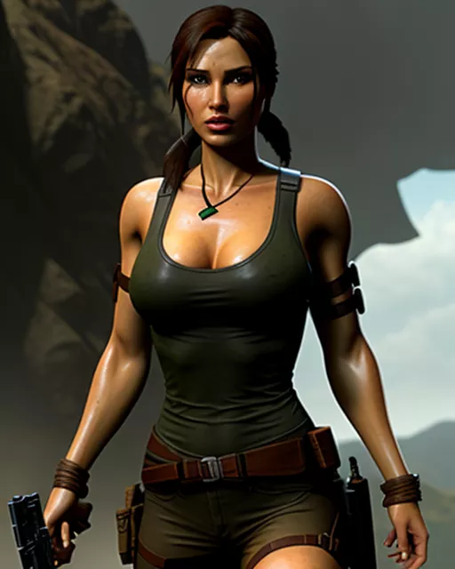 Lara Croft (Ai generated)