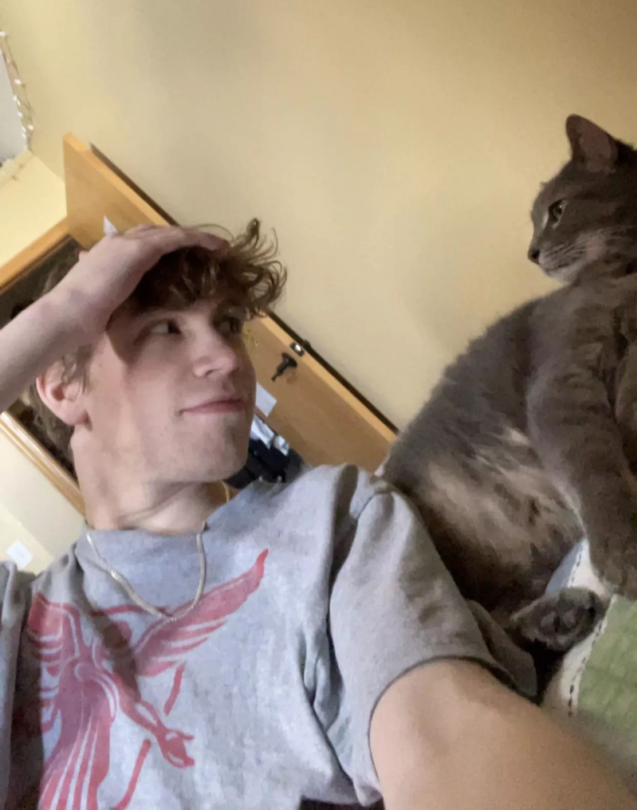 Me and my cat Me and my cat