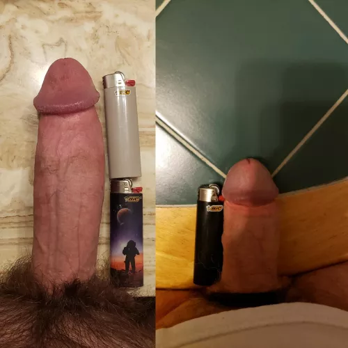 Me compared to the guy that lets me fuck his wife!!