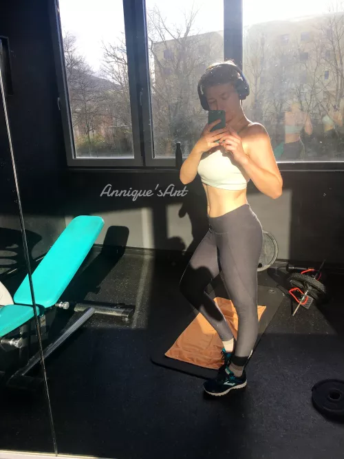 morning workout session