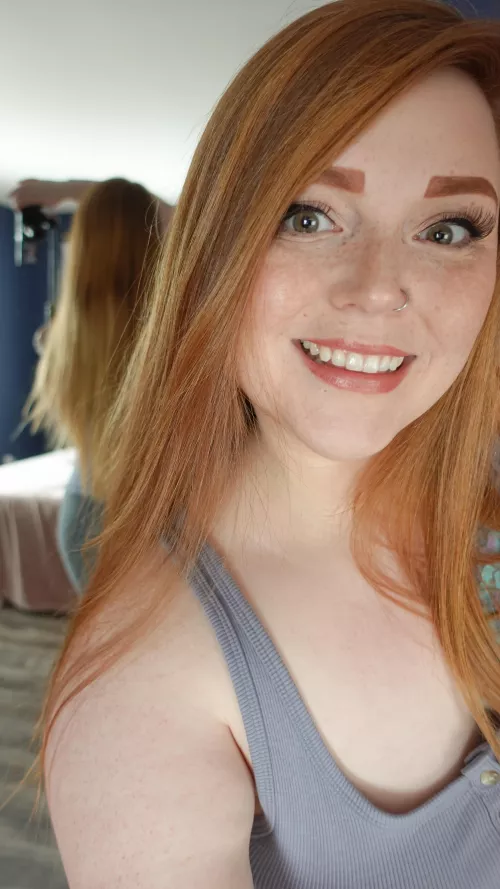 My freckles are pretty tame this time of year tbh ☀️