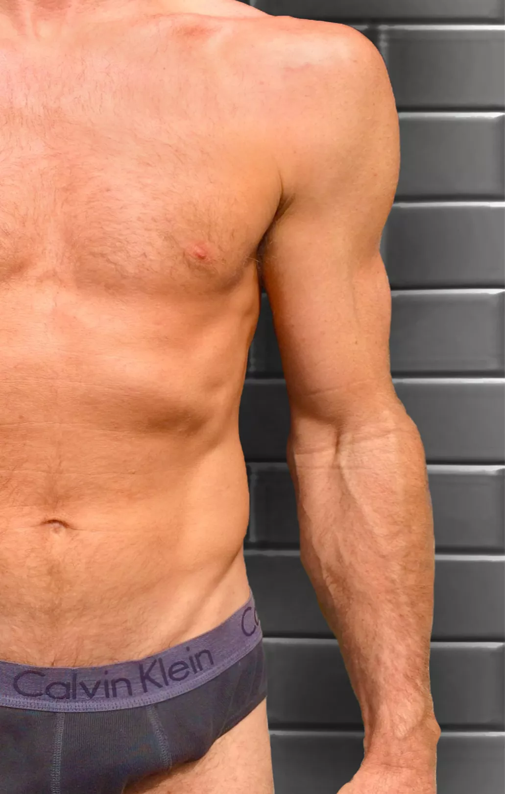 My non-dominant side [M47]