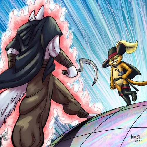 Oh? You're Approaching Me? (art by HeresyArt)