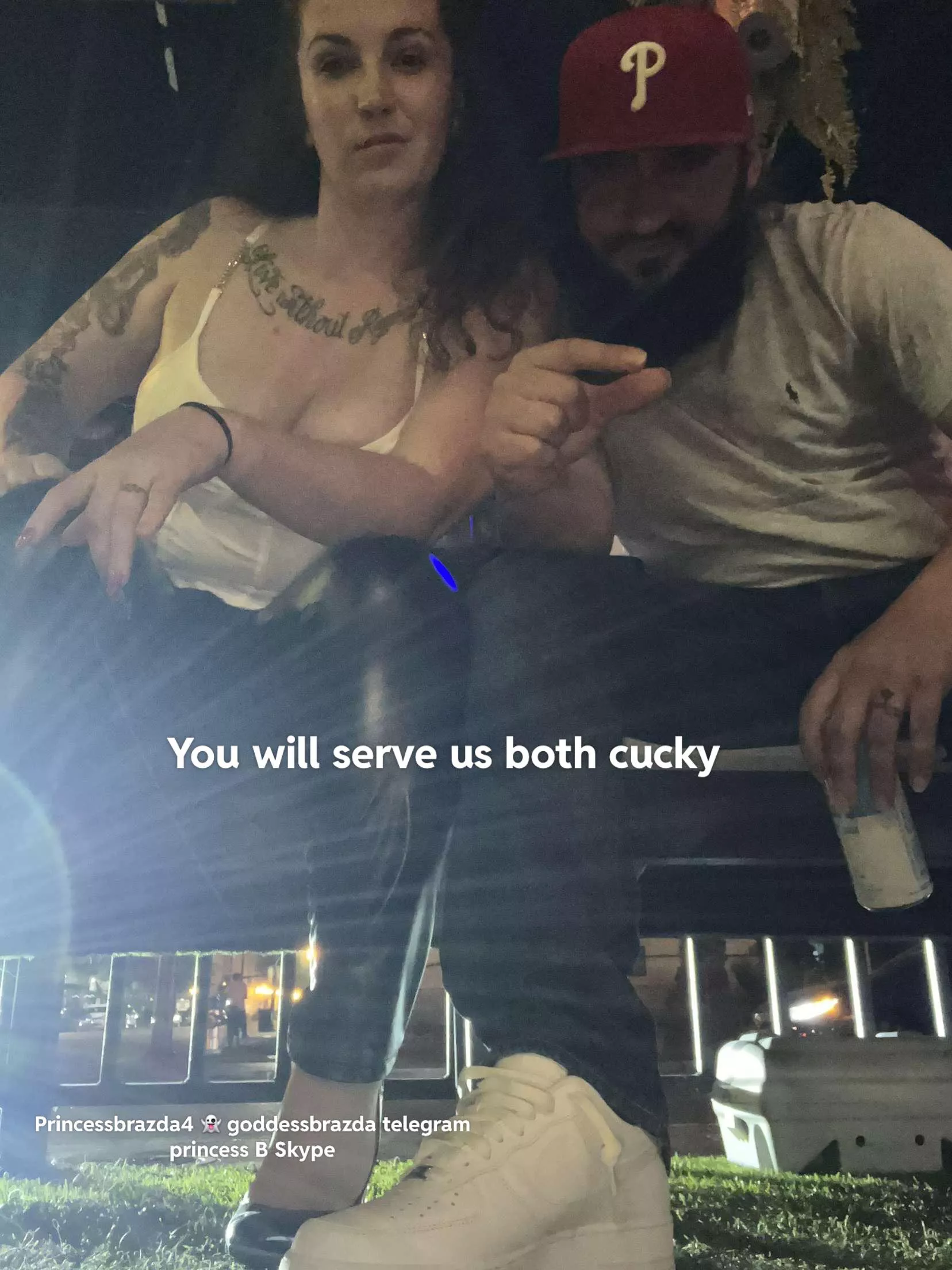Serve us both cuck boi