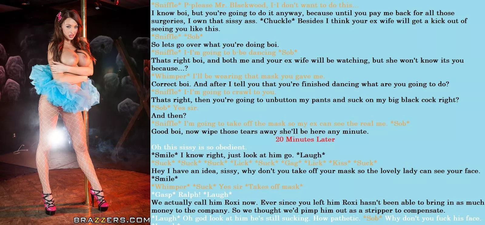 Suck the dick while your ex watches... 💄💋👠