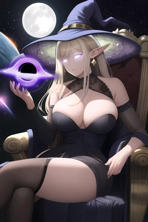 The Witch from Nowhere. (AI)