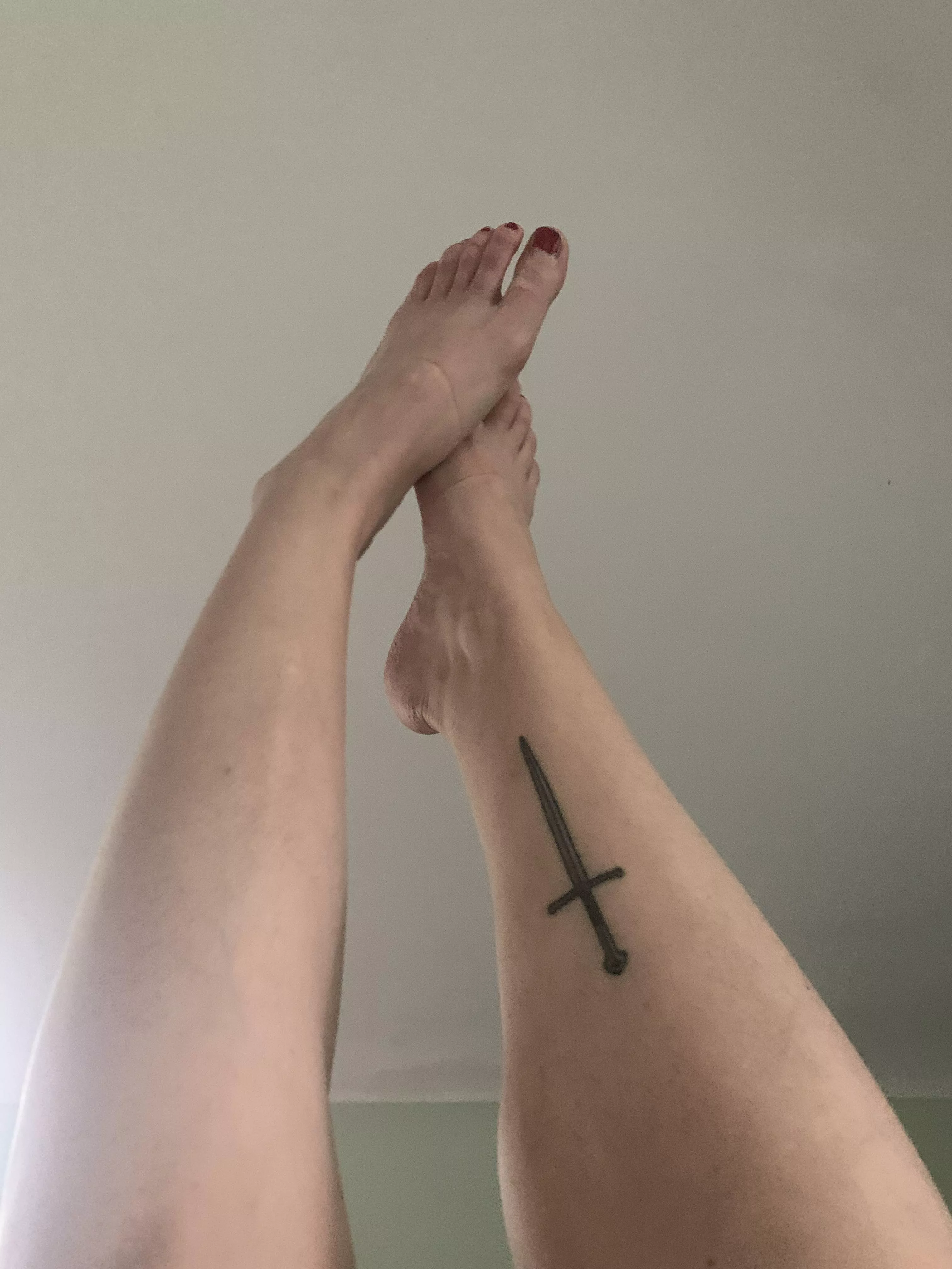 They need the heel markings massaged out of them right now