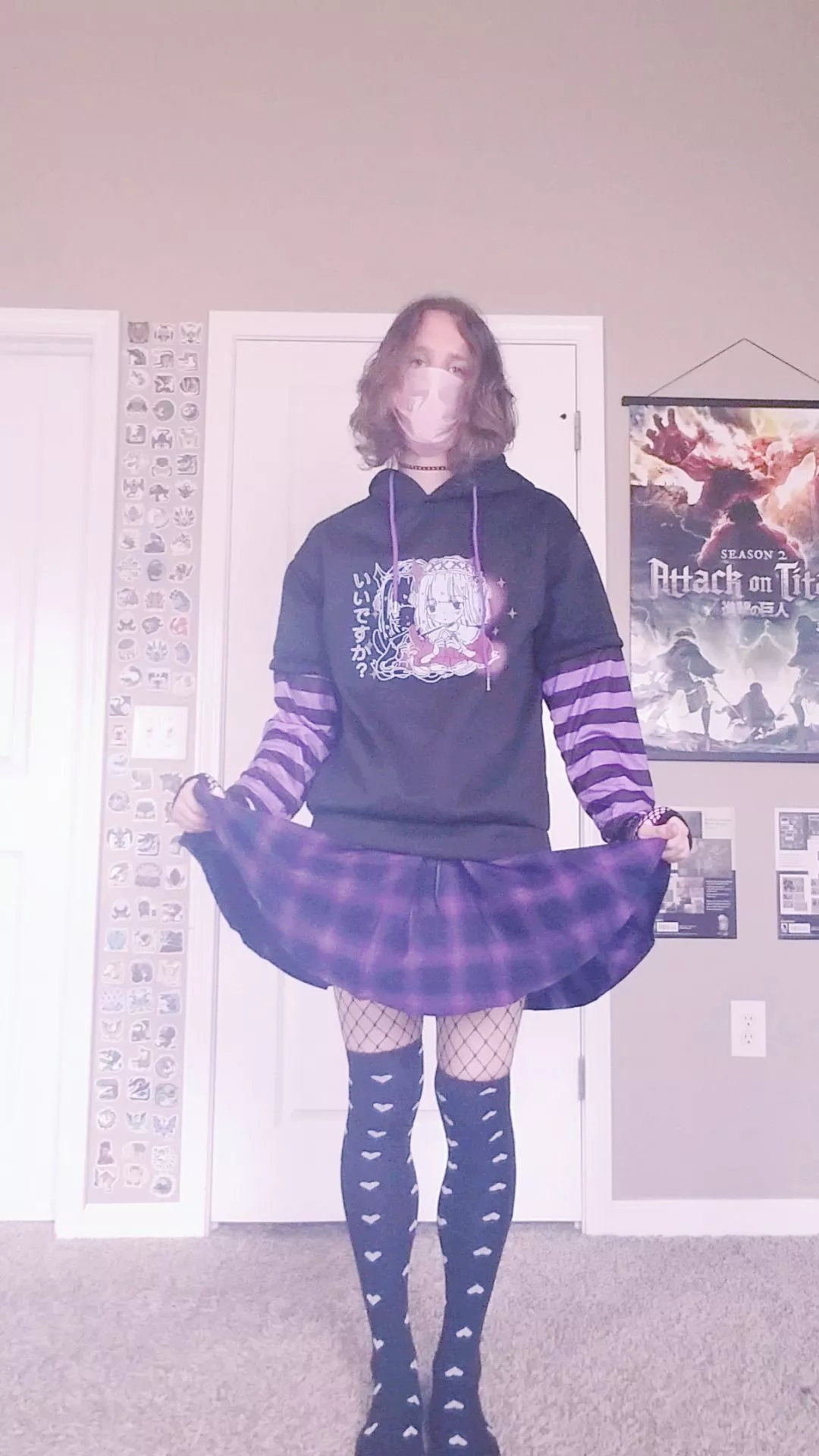 this was my first time ever dolling myself up :)