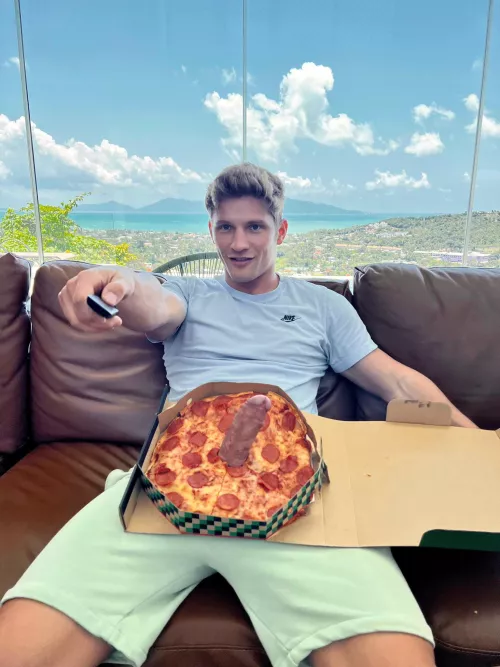 When you invite your bros around to watch the football