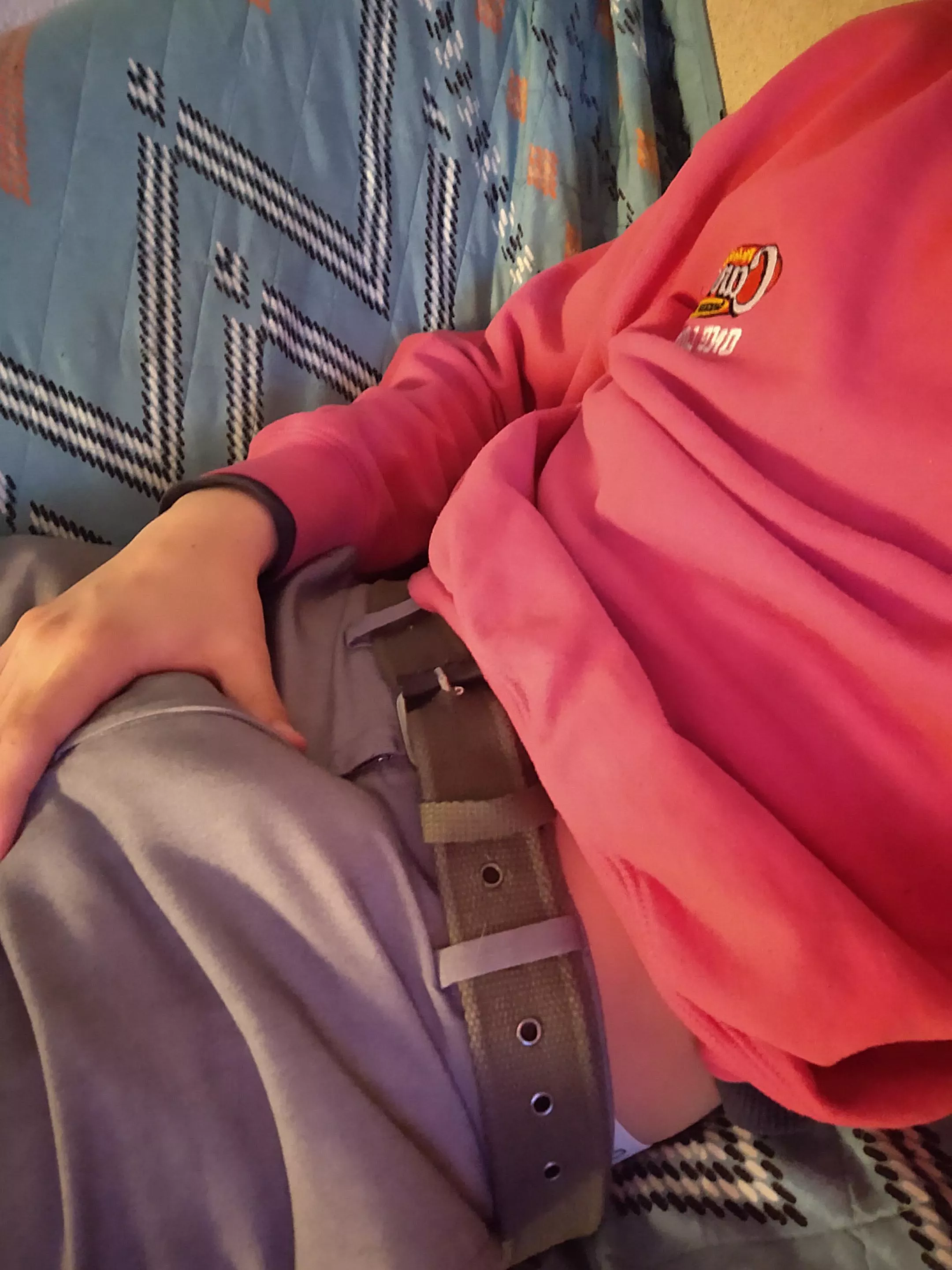 Whose gonna tear the work pants off me?