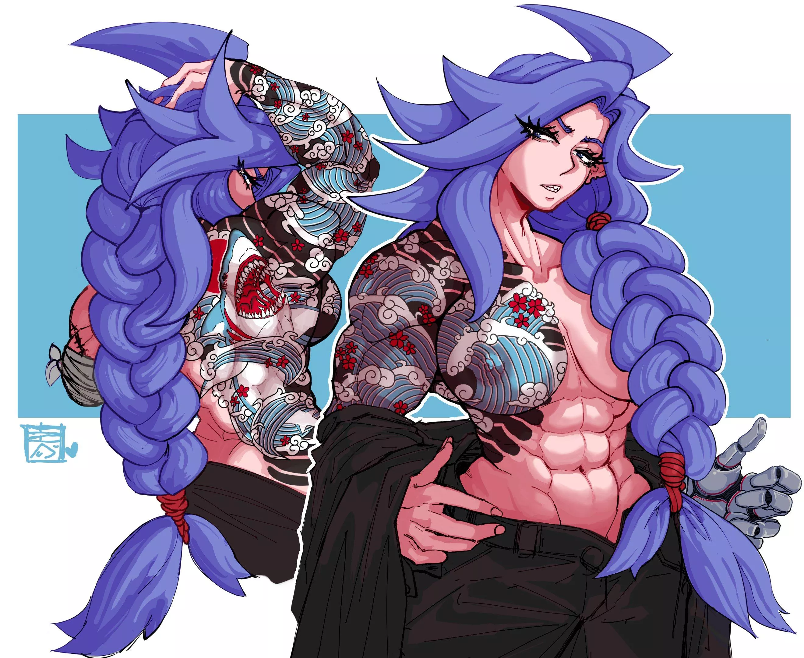 Yakuza Woman (@Lynlynmaru)