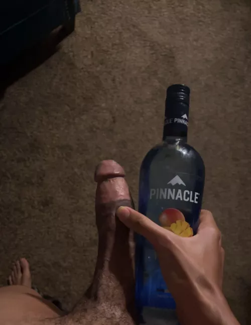 You could drink from this bottle and my dick too