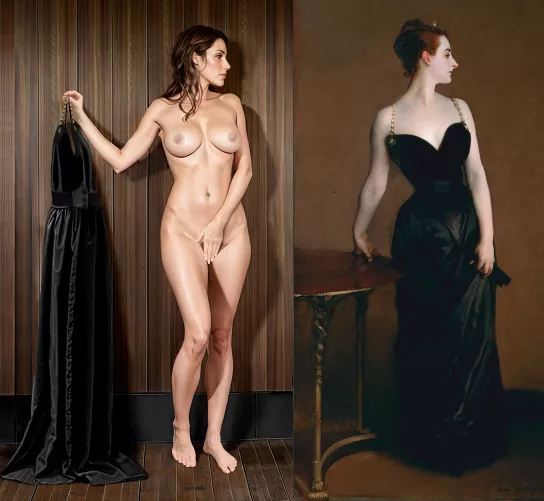 A (rather free...) reinterpretation of a masterpiece: 