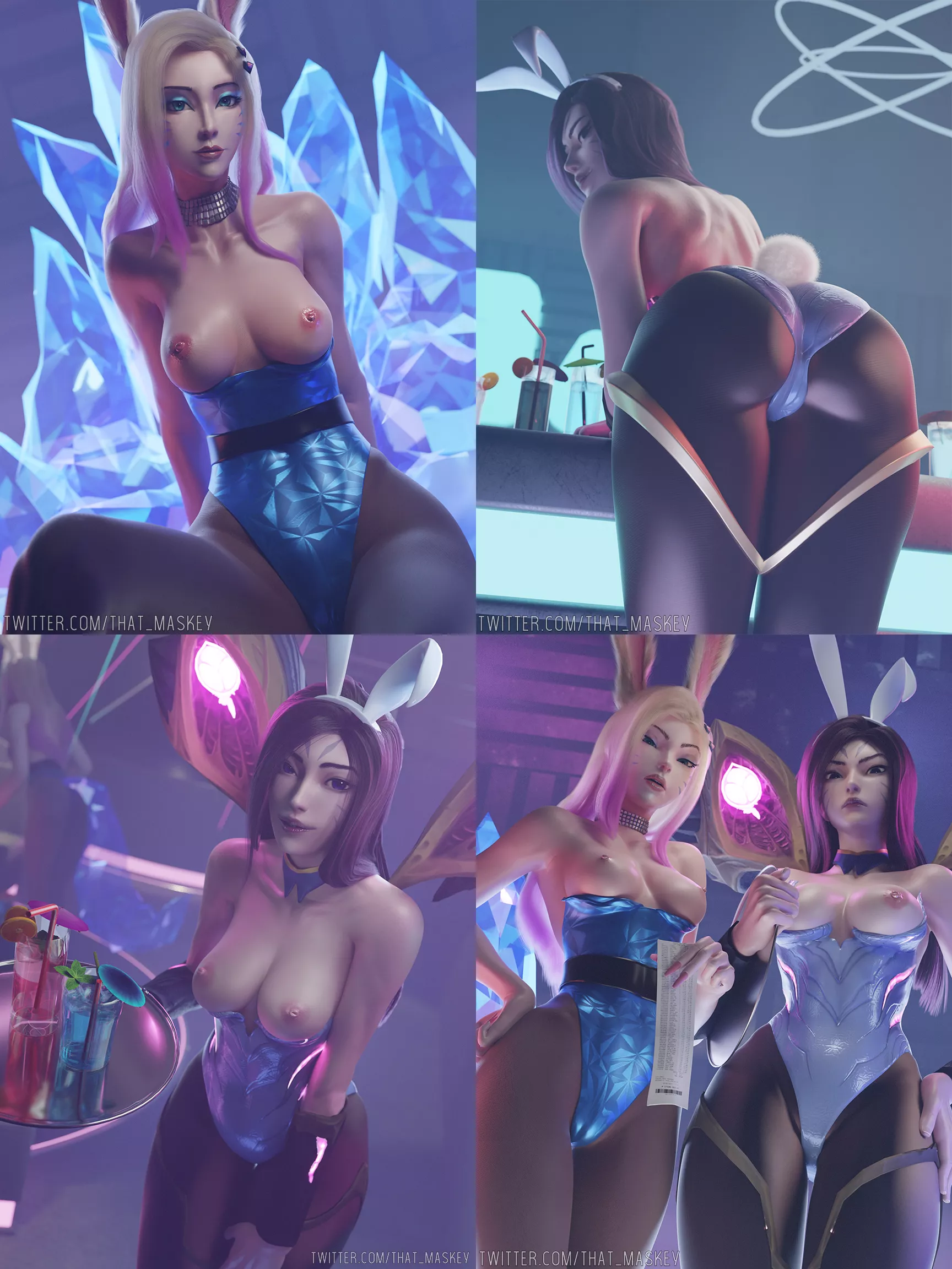 Ahri & Kai'sa part 2 (Maskey)