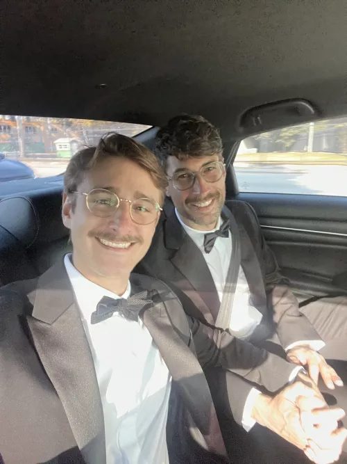 Boyfriend and I went to our first wedding together recently