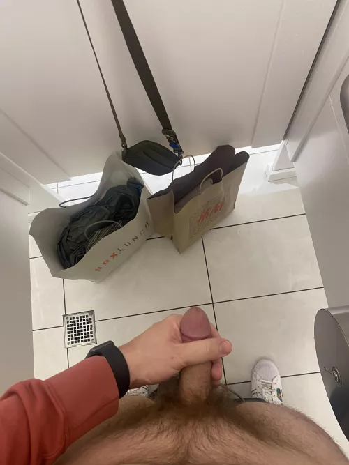 Cruising the bathroom at American Dream Mall in NJ