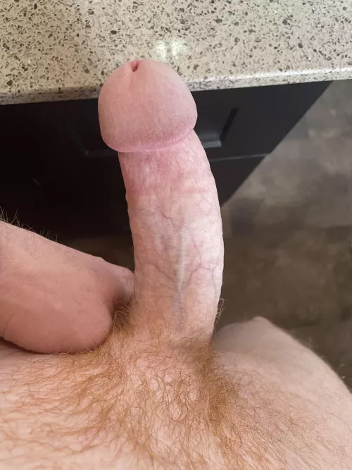 Cut cock with a fat head