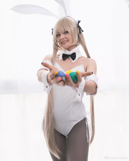 Do you want me to be your Easter bunny? (My Kasugano Sora cosplay, IG: konelli.cosplay)