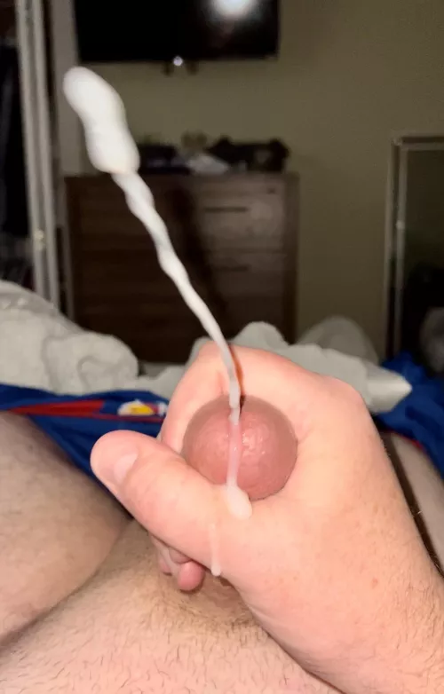 Easter morning cum shot! Definitely a good way to start the day