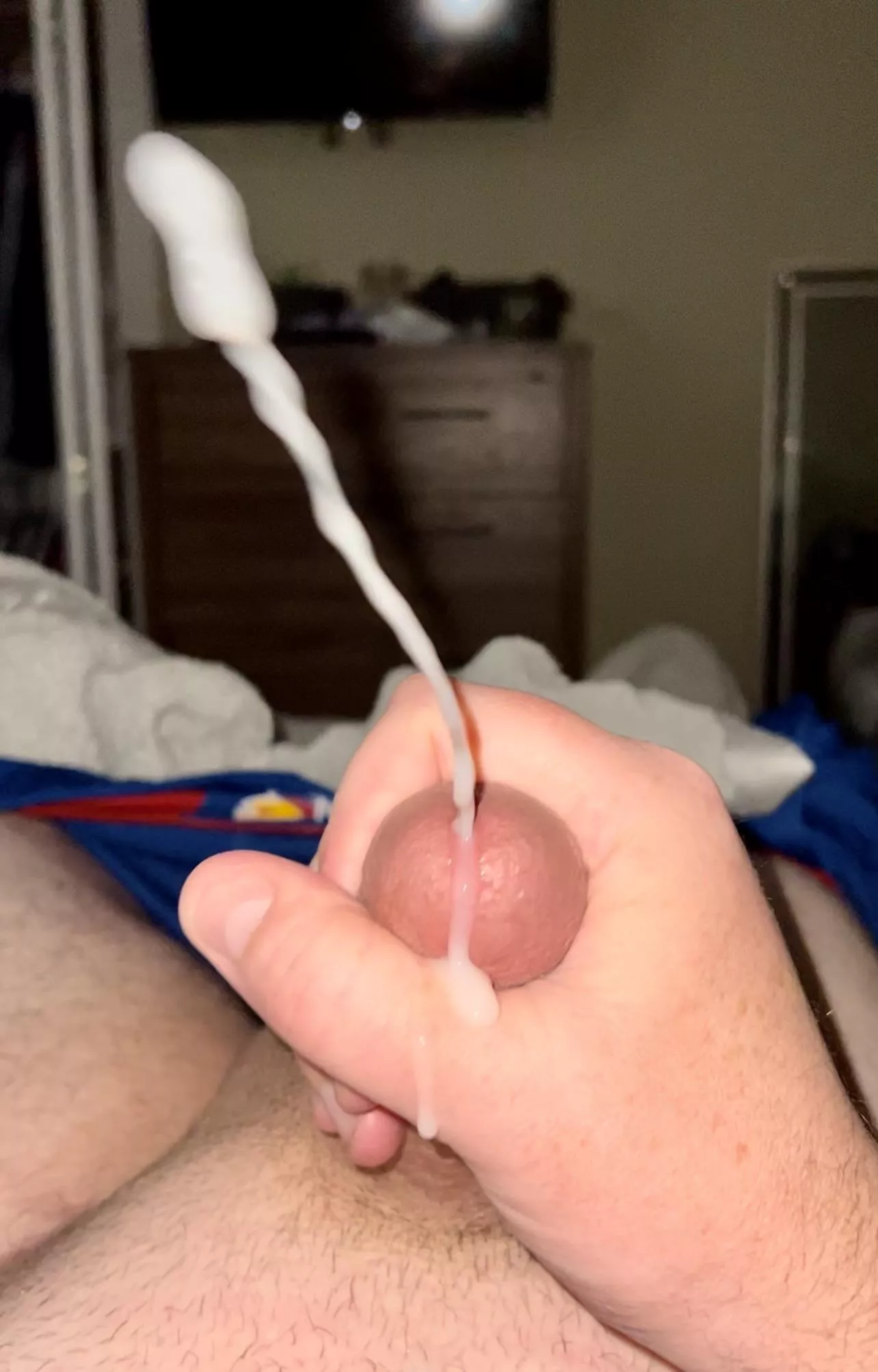 Easter morning cum shot! Definitely a good way to start the day