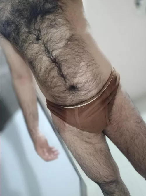 Hairy Indian chest