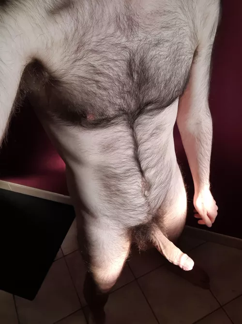 Hairy, veiny, ready.