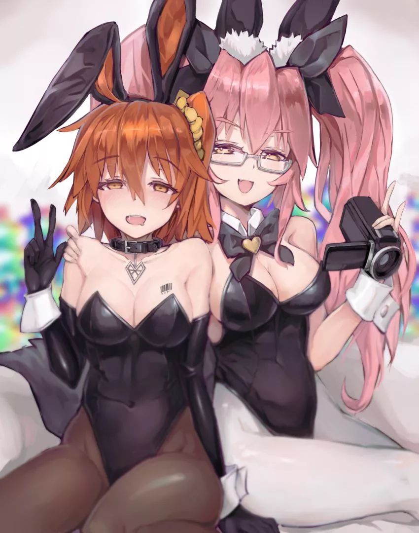 Happy Easter to all the hypnotized bunnies out there🥕 (Fate: Grand Order) [HO はく]