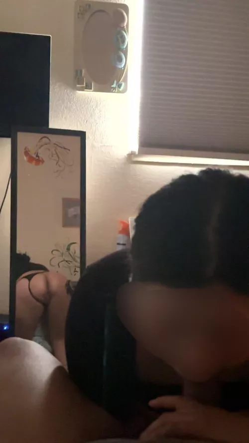 I always make sure he has a good view [MF]