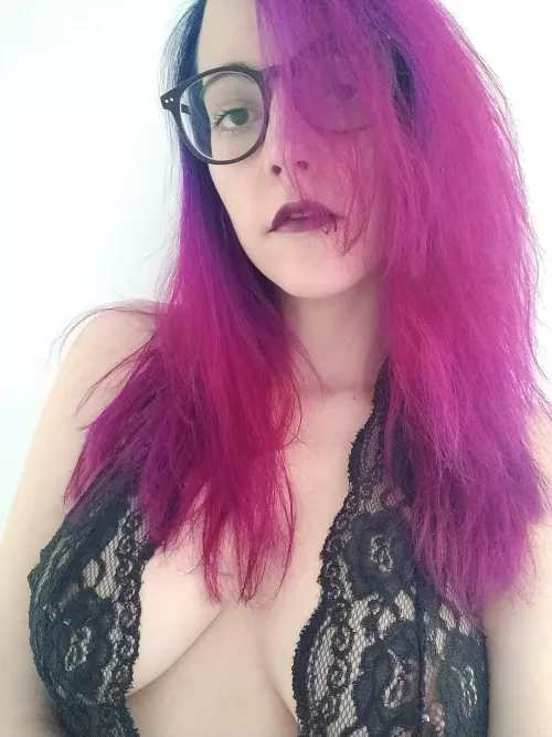 I like to show off my piercings.