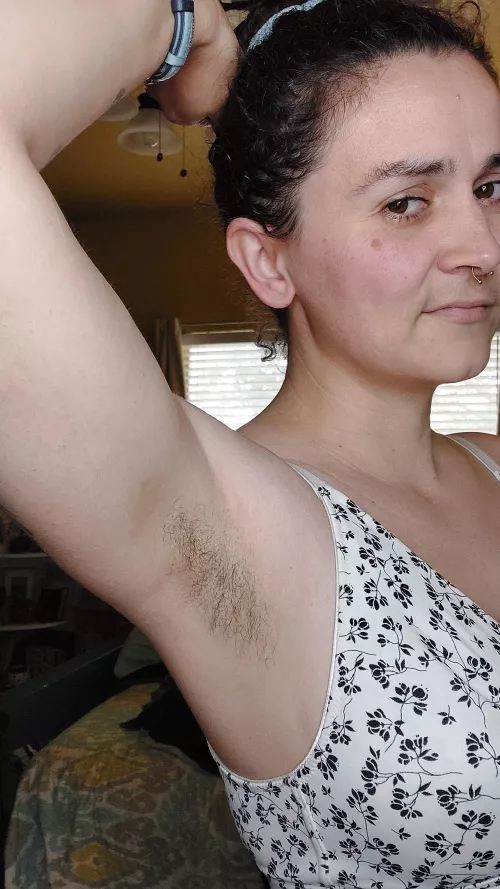 I love growing my hair out for my fans.