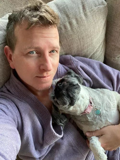 I think I caught the Easter Bunny! Happy Easter, boys (and happy 49th birthday to me)!