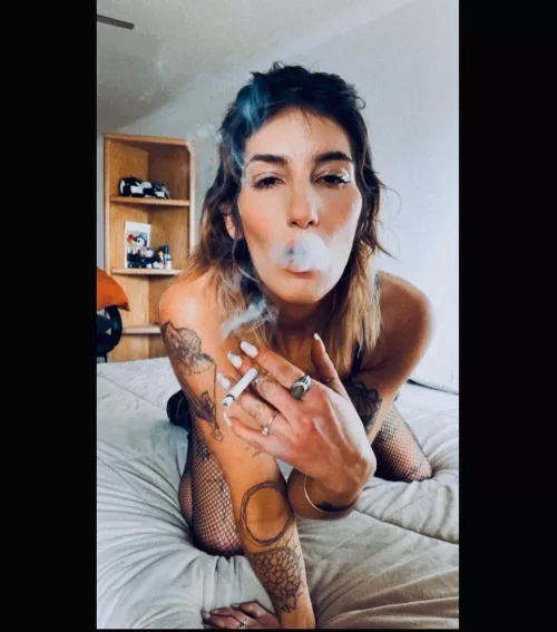 I’ll be honest, I do feel sexy when I smoke sometimes.
