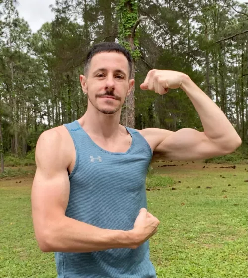 It took a lot of work but Iโm finally comfortable wearing a tank.