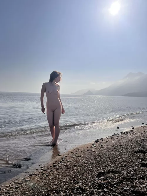 It’s a pubic beach ….