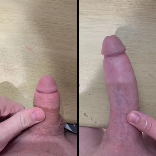 M18 would you let this cut cock grow in your mouth?