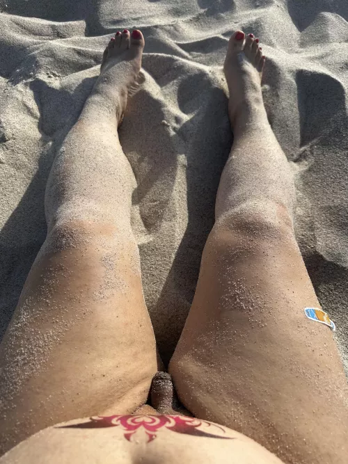 Nude beach the other day