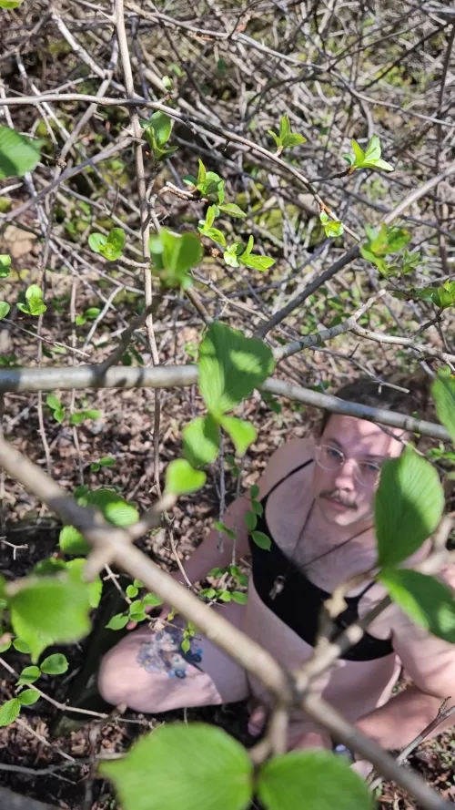 Oops, you caught me off trail, what are you gonna do with me?