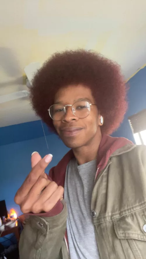 Pardon the hair