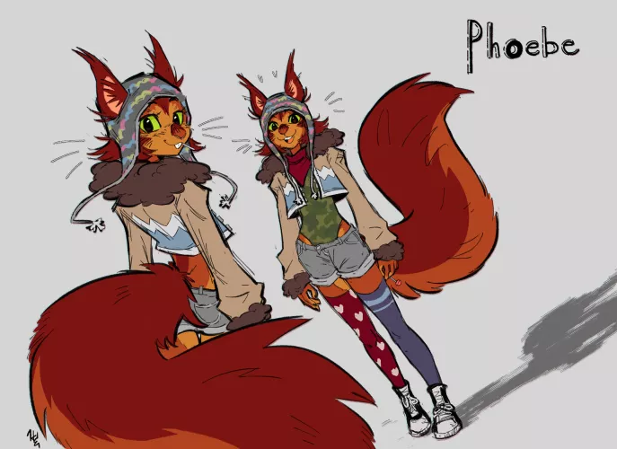 Red Squirrel Girl!🐿️