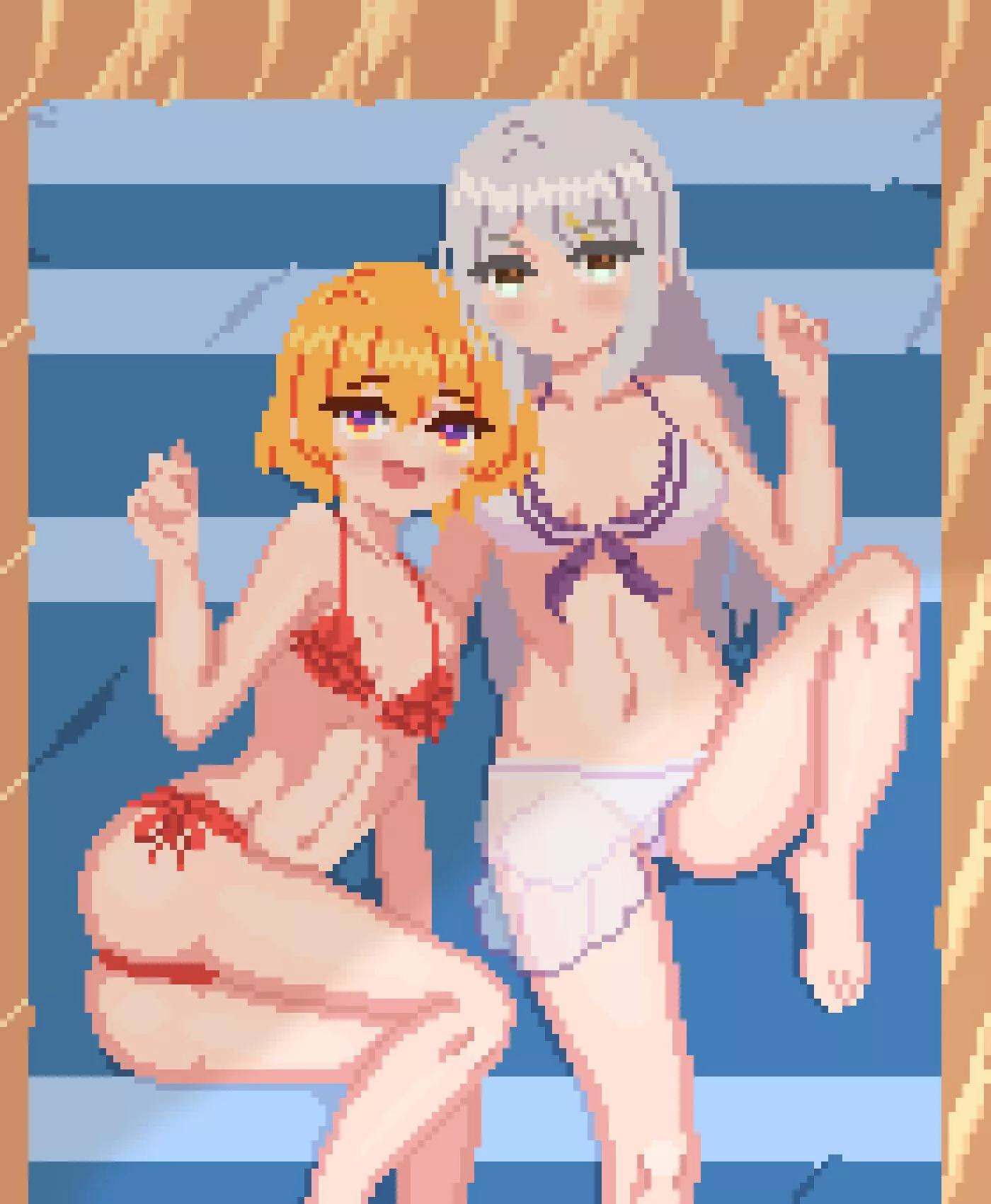 Summer nudes by m_artstuff