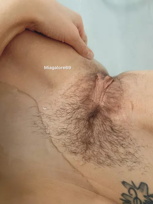 Taking a bath and enjoying myself