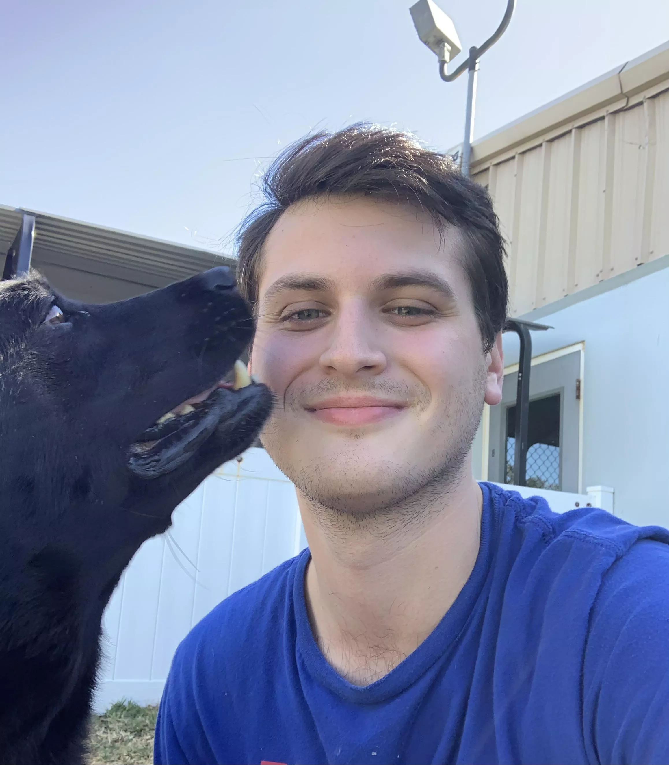 The cutest boy in the world (and some human)