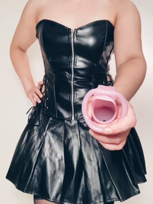 Time to lock you up in chastity