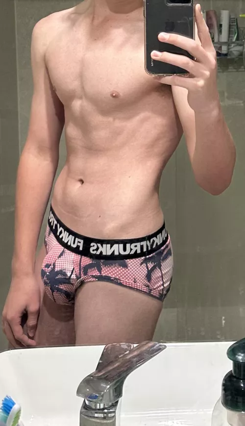 Underwear bulge