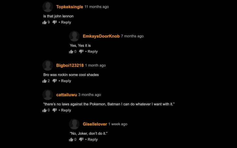 Unidentifiable man in the background