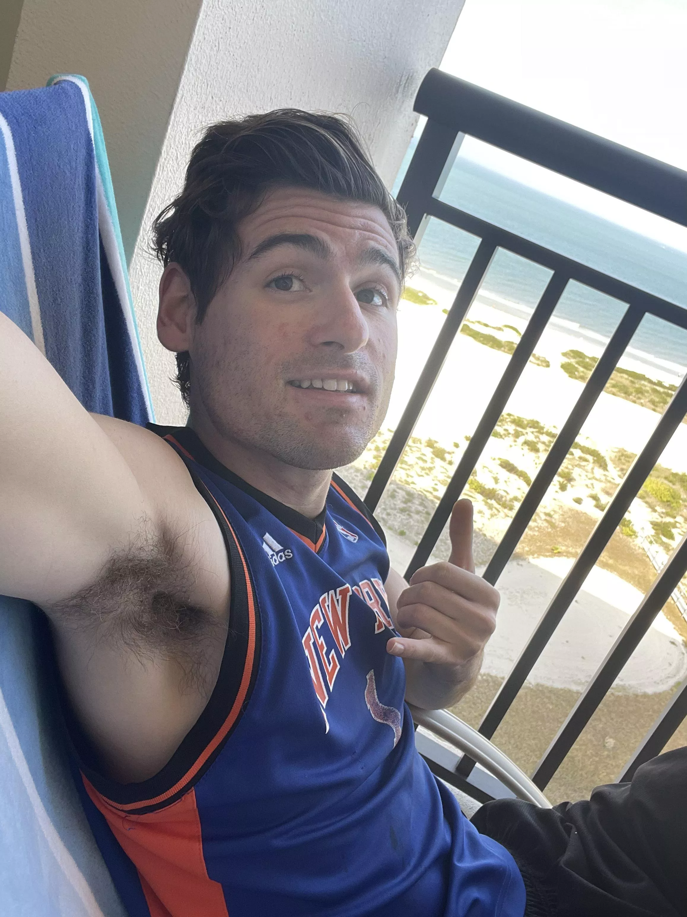 What would you do if you saw him posing like this?